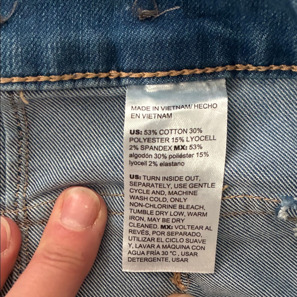 Chico's Light Blue Flare Jeans-14P - Picture 4 of 5